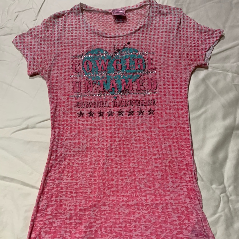 Cowgirl Hardware Short Sleeve Fitted Shirt